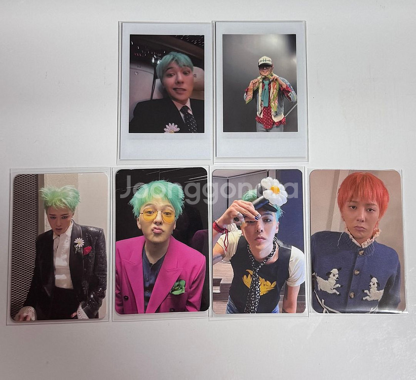 지드래곤/GD 포토카드 6종 세트 판매--0