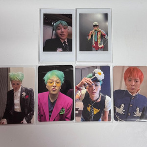 지드래곤/GD 포토카드 6종 세트 판매