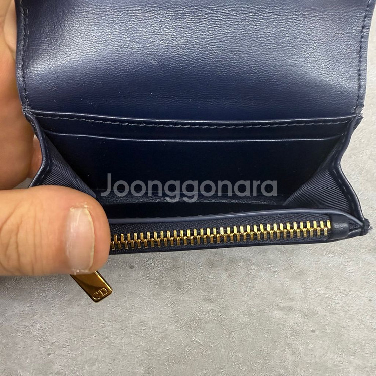 [정품]디올 뜨왈드주이 몽테인 카드지갑--3