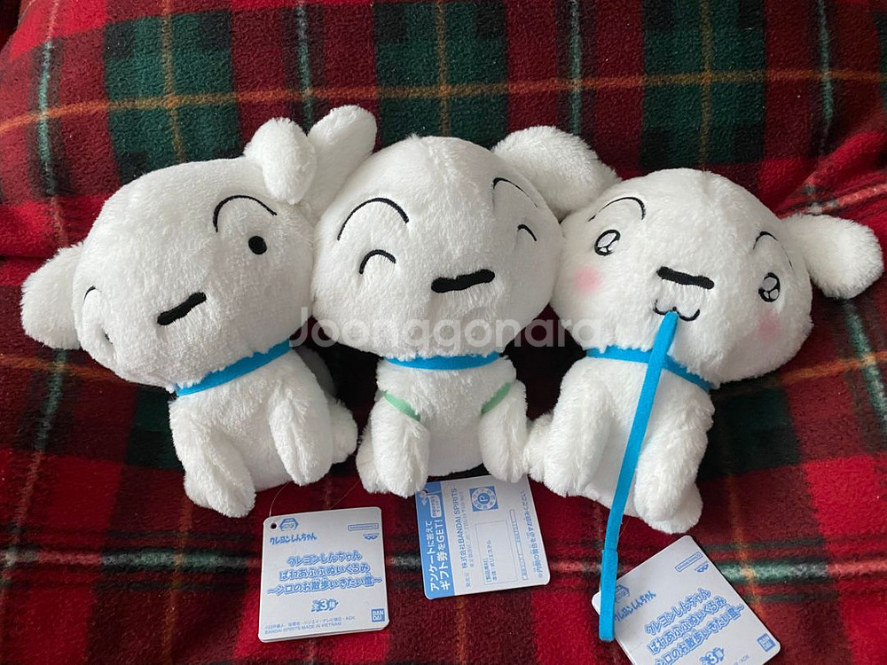 반프레스토 짱구는 못말려 산책 가고 싶은 흰둥이 3종--1
