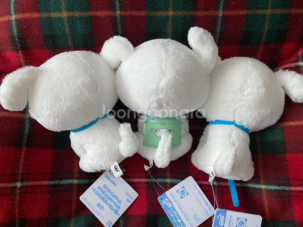반프레스토 짱구는 못말려 산책 가고 싶은 흰둥이 3종--2