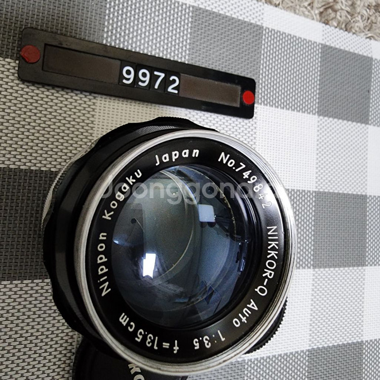 니콘 마운트 니코랄 Q 135mm 3.5광각렌즈--1