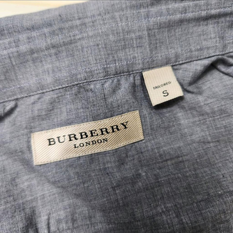정품 버버리 남성 슬림 셔츠 남방 S (90~95)--7