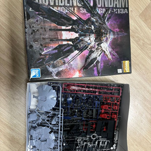 MG 프로비던스 건담 일부 발골