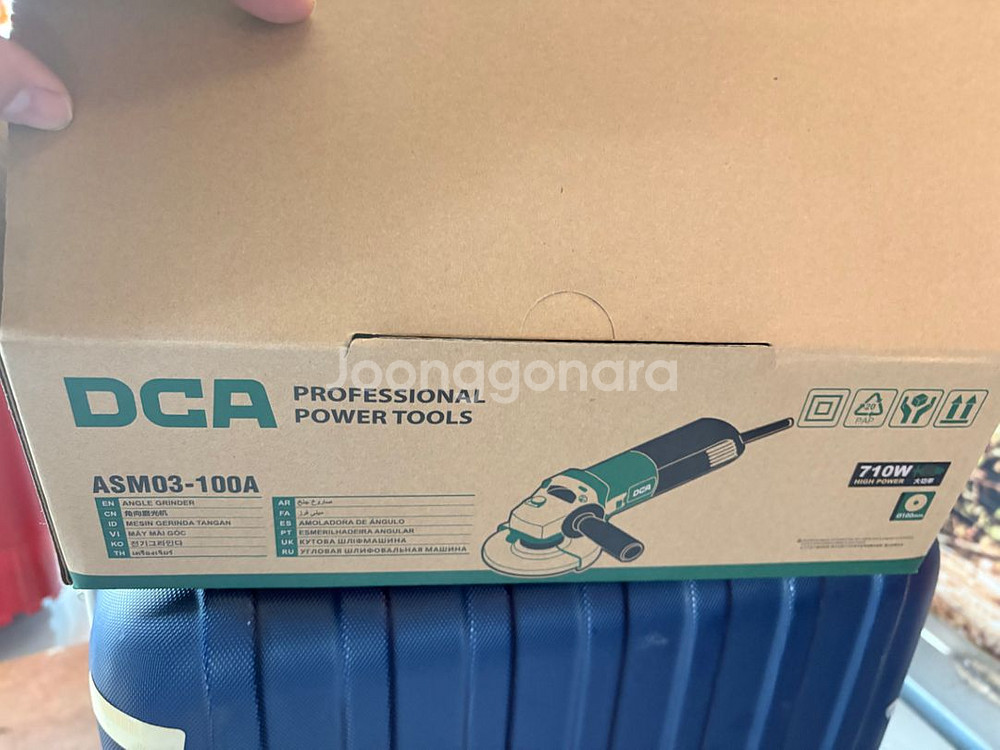 DCA 4인치 그라인더 새상품 팝니다--1