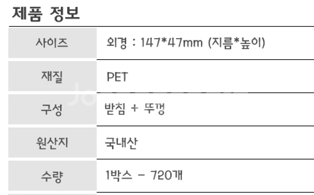 투명 원형 케이스(720개)--2