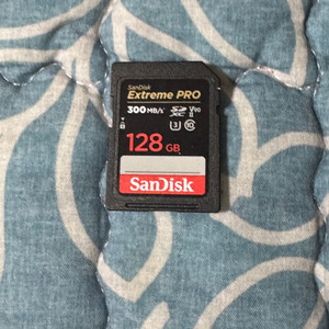 샌디스크 익스트림프로 128GB 300mb sd카드판매