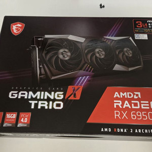MSI RX6950XT 게이밍 X 트리오 D6 16GB