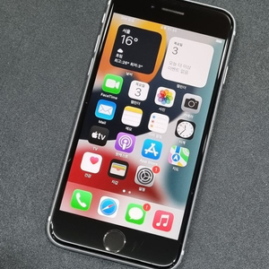 아이폰SE2 128GB 화이트 배터리 87%