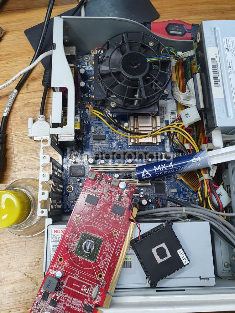 xp본체중고,패럴포트,시리얼포트,산업용,ide사용가능--2