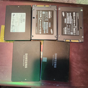 ssd<11>삼성ssd120g 5개묶음