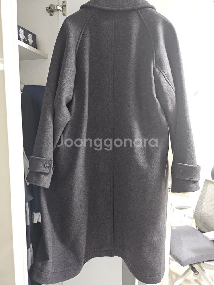 쿠어 벨란디 캐시미어 블렌드 발마칸 코트(신더그레이)L--1