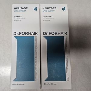 닥터포헤어 헤리티지 샴푸+트리트먼트 에어프릴뮤게 500