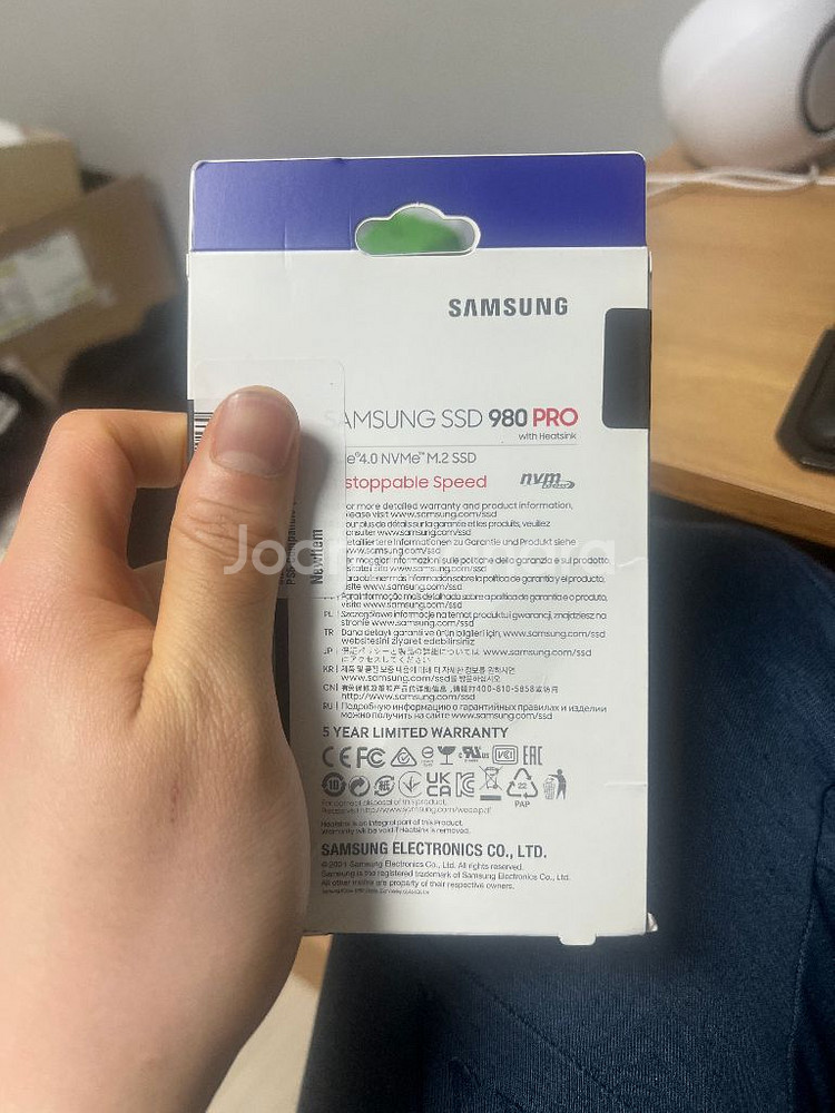 980pro 히트싱크 1테라 새상품--1