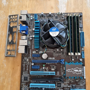 인텔 i5 3570 CPU h77 보드 16g 세트
