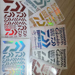 낚시스티커 데칼 15*25