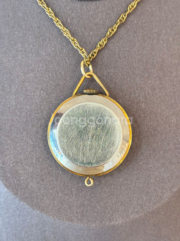 Westclox 빈티지 펜던트 기계식 시계--2