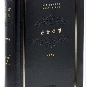 개역한글 큰글성경 무색인