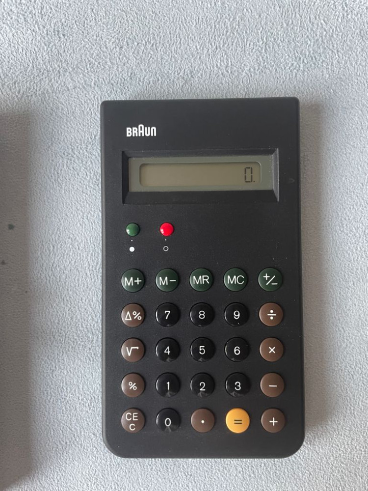 브라운 braun 계산기 bne001bk--4