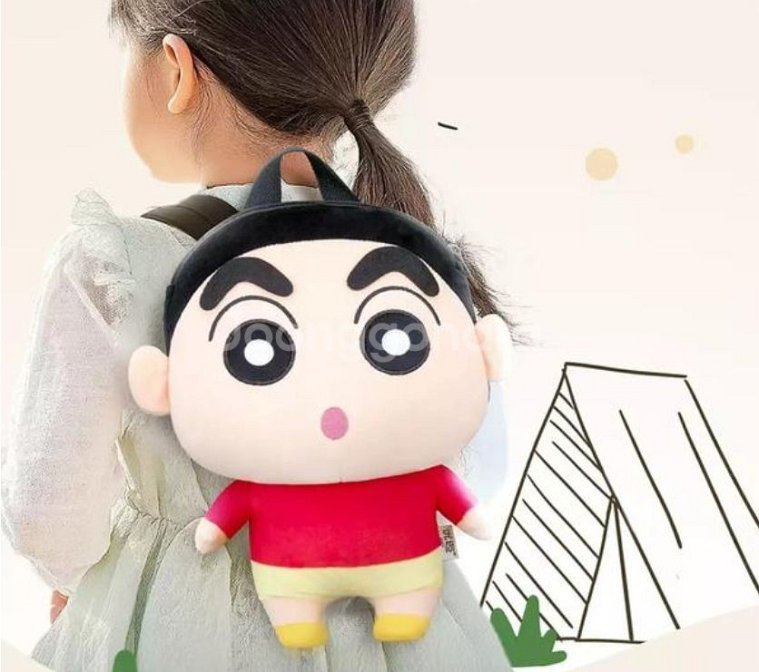 짱구는못말려 짱구/흰둥이 가방&백팩 대형 인형 인싸템--1