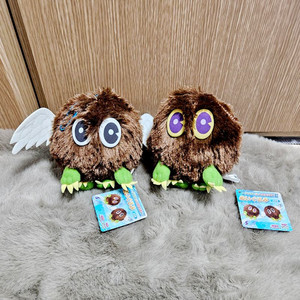 유희왕 크리보 & 날개크리보 봉제인형 볼체인 2종SET