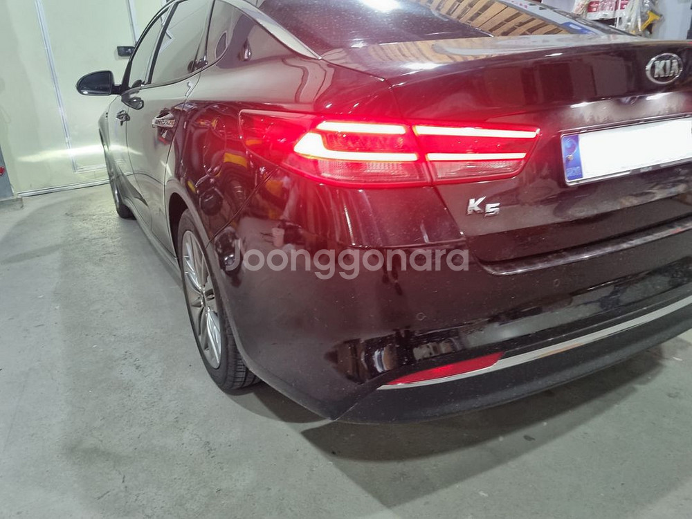 올뉴 K5 SX LED 테일램프 블랙베젤 후미등 세트--1