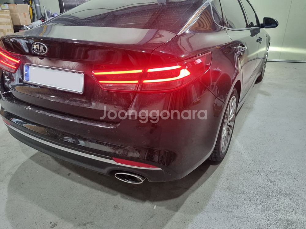 올뉴 K5 SX LED 테일램프 블랙베젤 후미등 세트--2