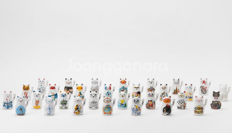올림픽 공식굿즈 2020 럭키캣 에디션 화이트--3