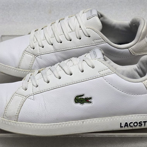 라코스테 LACOSTE 가죽 스니커즈 여성용 235
