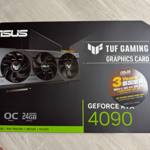 ASUS TUF RTX 4090 24GB 판매합니다.