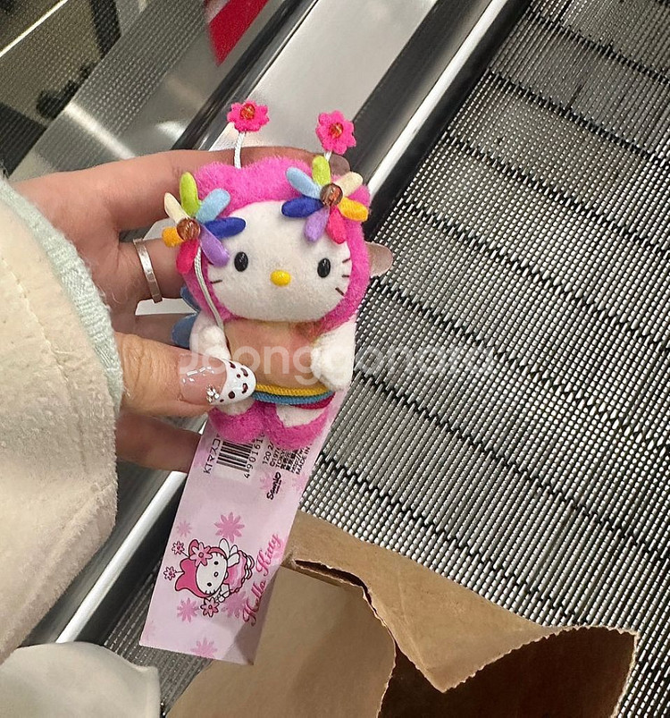 [수제] 고전 키티 페어리 요정 무지개 인형 스트랩--1