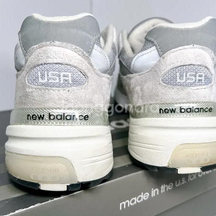 [265] 뉴발란스 992 메이드인 USA 그레이--8