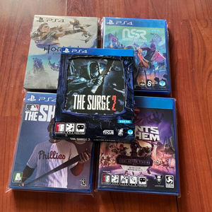 ps4플레이스테이션4 소프트 5장 일괄 (무배)