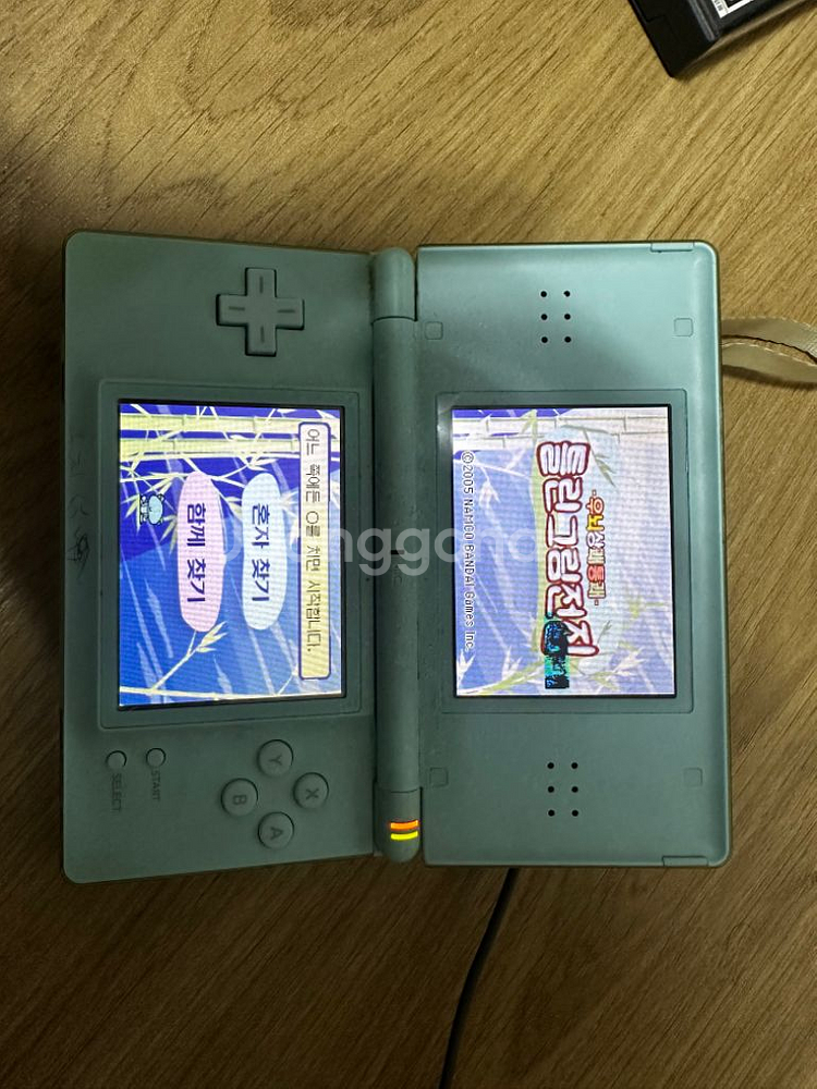 닌텐도 DS lite + 카트리지 3개--7