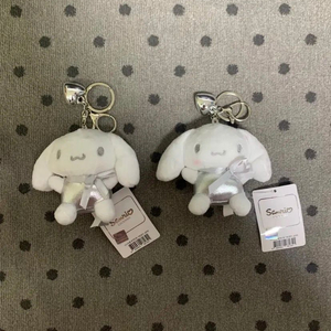 *새상품)정품 시나모롤 인형키링 실버 산리오키링