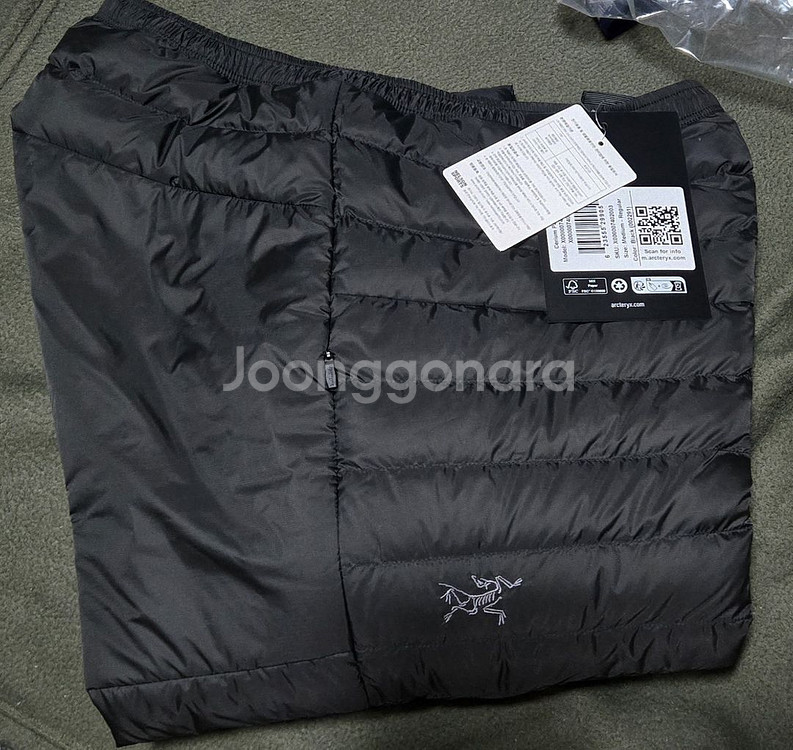 24FW 아크테릭스 세륨 팬츠 M 블랙--0