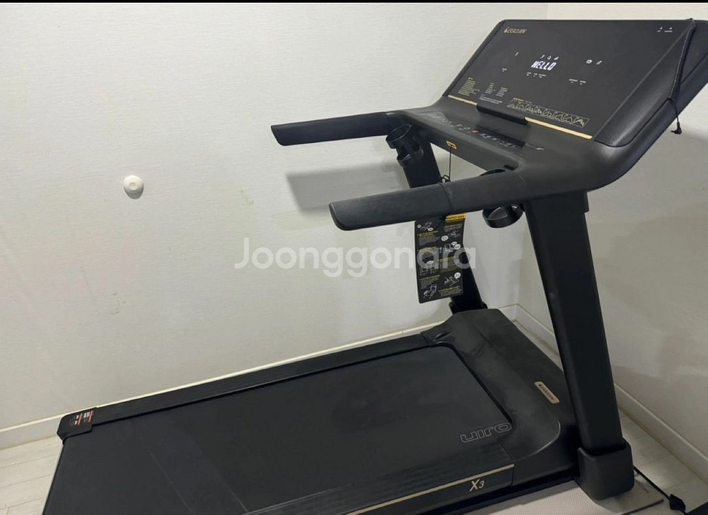 이고진 런닝머신 X3 + 소음방지매트--0
