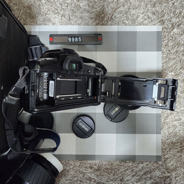 미놀타 다이낙스 7 xi 필름카메라 렌즈2개 가방세트 이미지