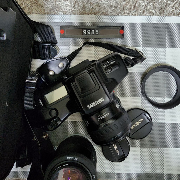 미놀타 다이낙스 7 xi 필름카메라 렌즈2개 가방세트 이미지