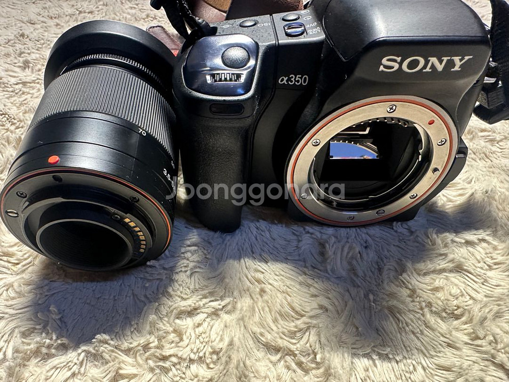 상태좋은 소니 알파 SONY DSLR-A350팝니다--5