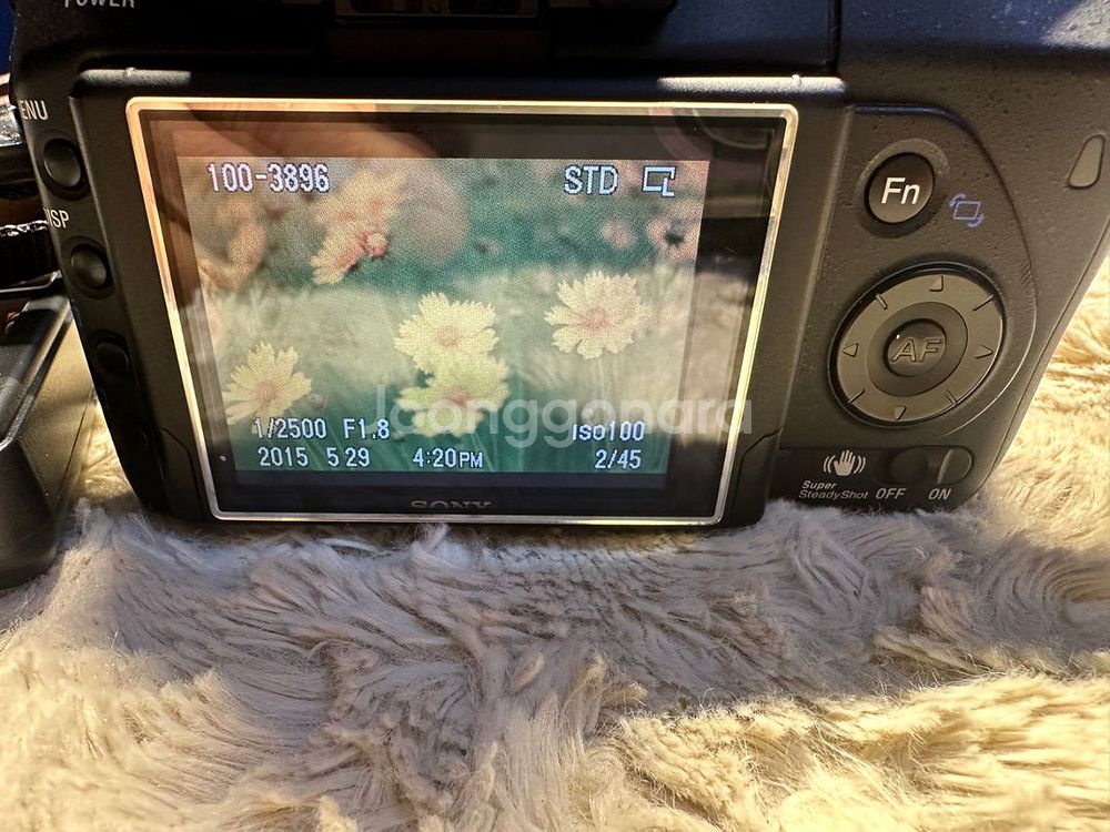 상태좋은 소니 알파 SONY DSLR-A350팝니다--6