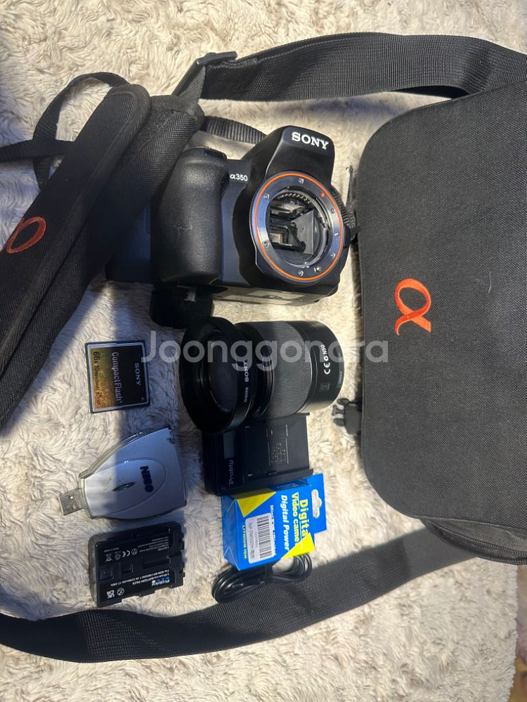 상태좋은 소니 알파 SONY DSLR-A350팝니다--9
