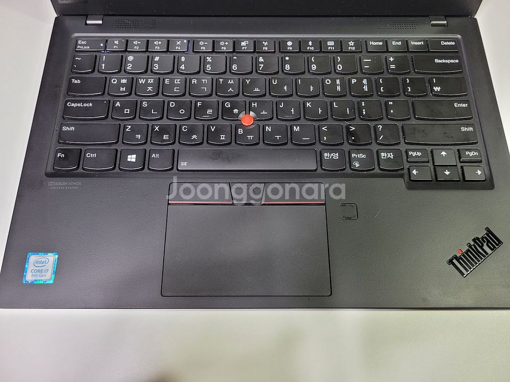 씽크패드 X1 카본 7세대 i7 RAM 16GB--3