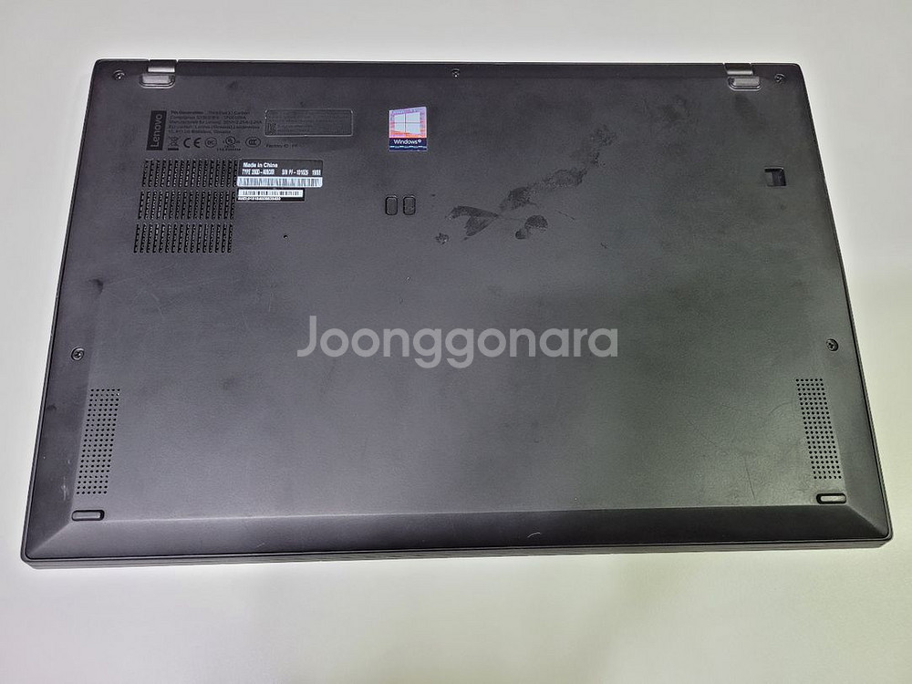 씽크패드 X1 카본 7세대 i7 RAM 16GB--4