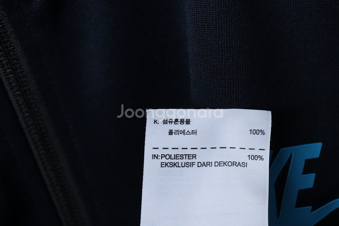 (L) 나이키 집업 바람막이 점퍼자켓 네이비 테크팩--7