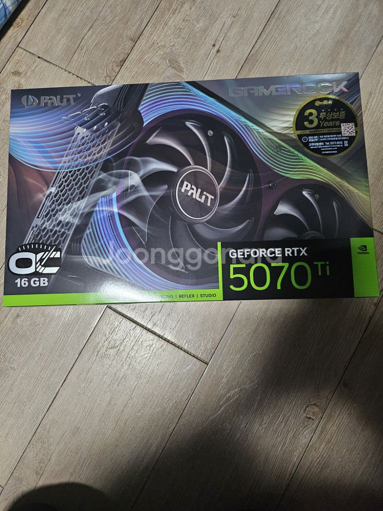 PALIT 지포스 5070TI GAMEROCK OC--0
