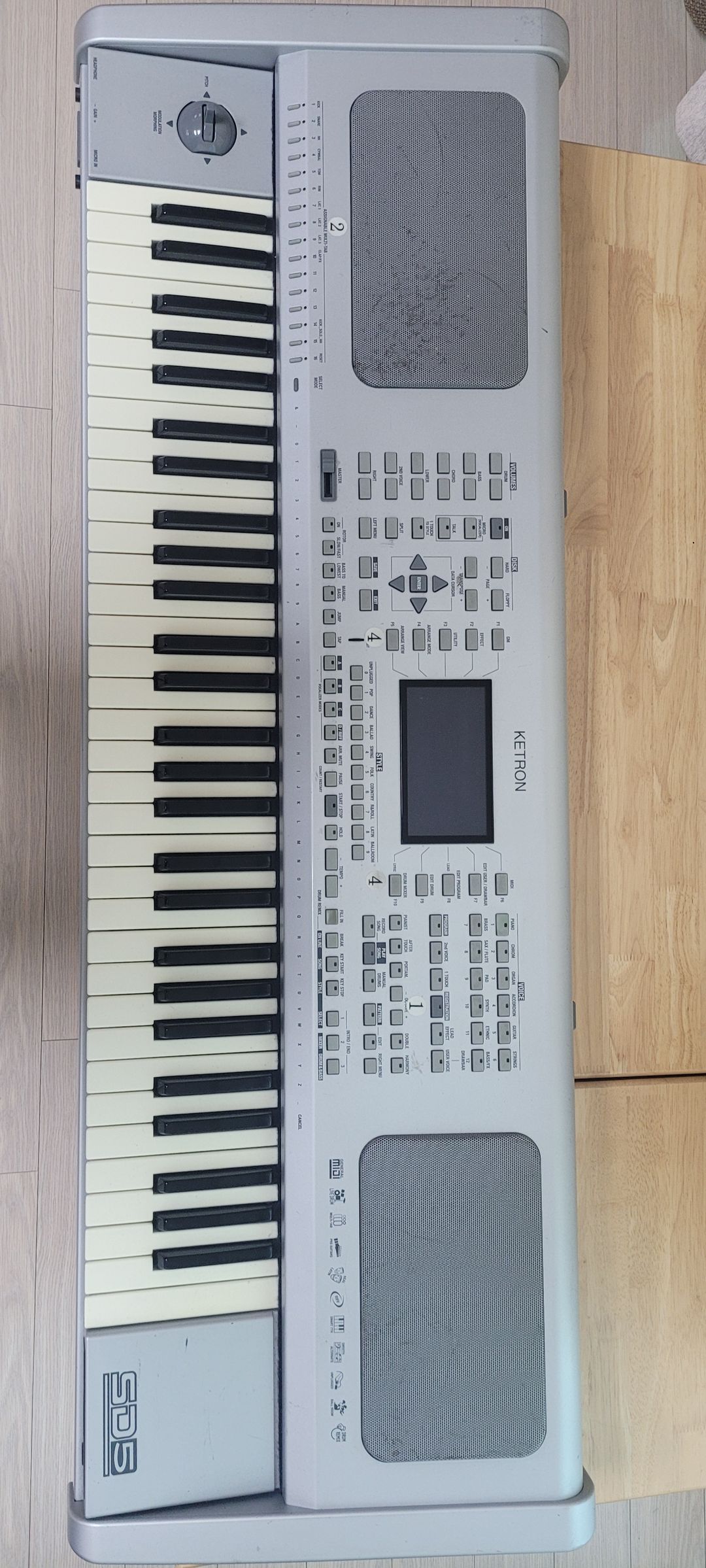 캐트론 sd5 키보드 팝니다~