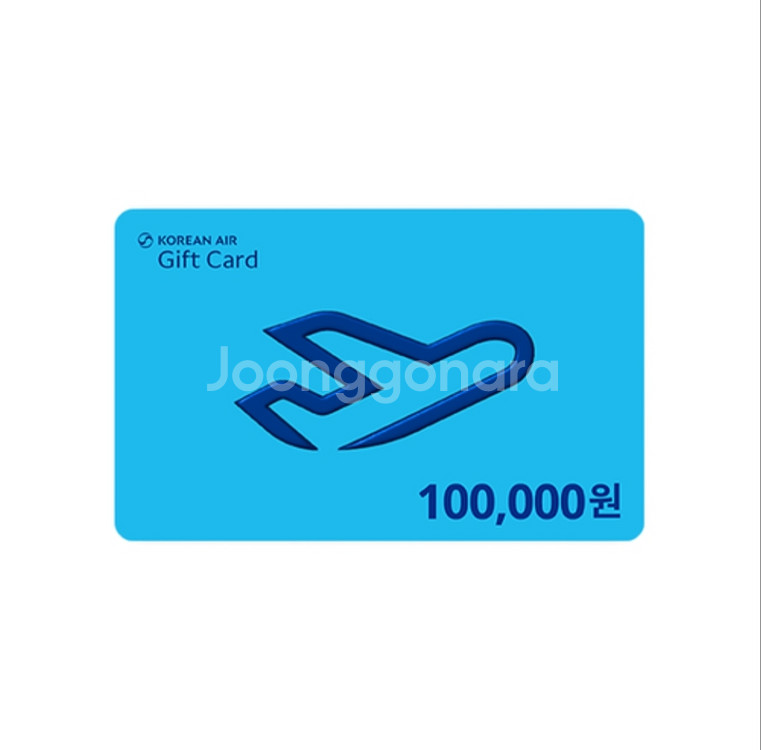 대한항공 기프트카드 10만원권--0