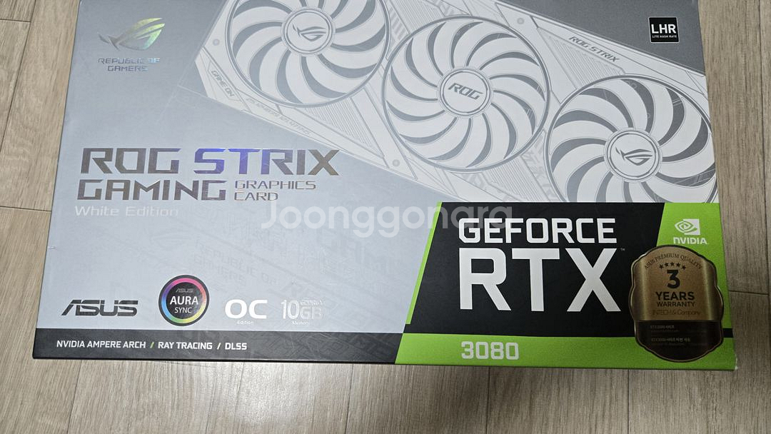 ASUS RTX 3080 Rog strix white--0