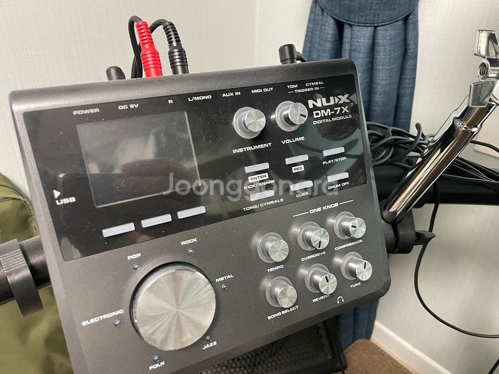 NUX DM-7X 전자 드럼 + 스피커 NUX DA-3--1